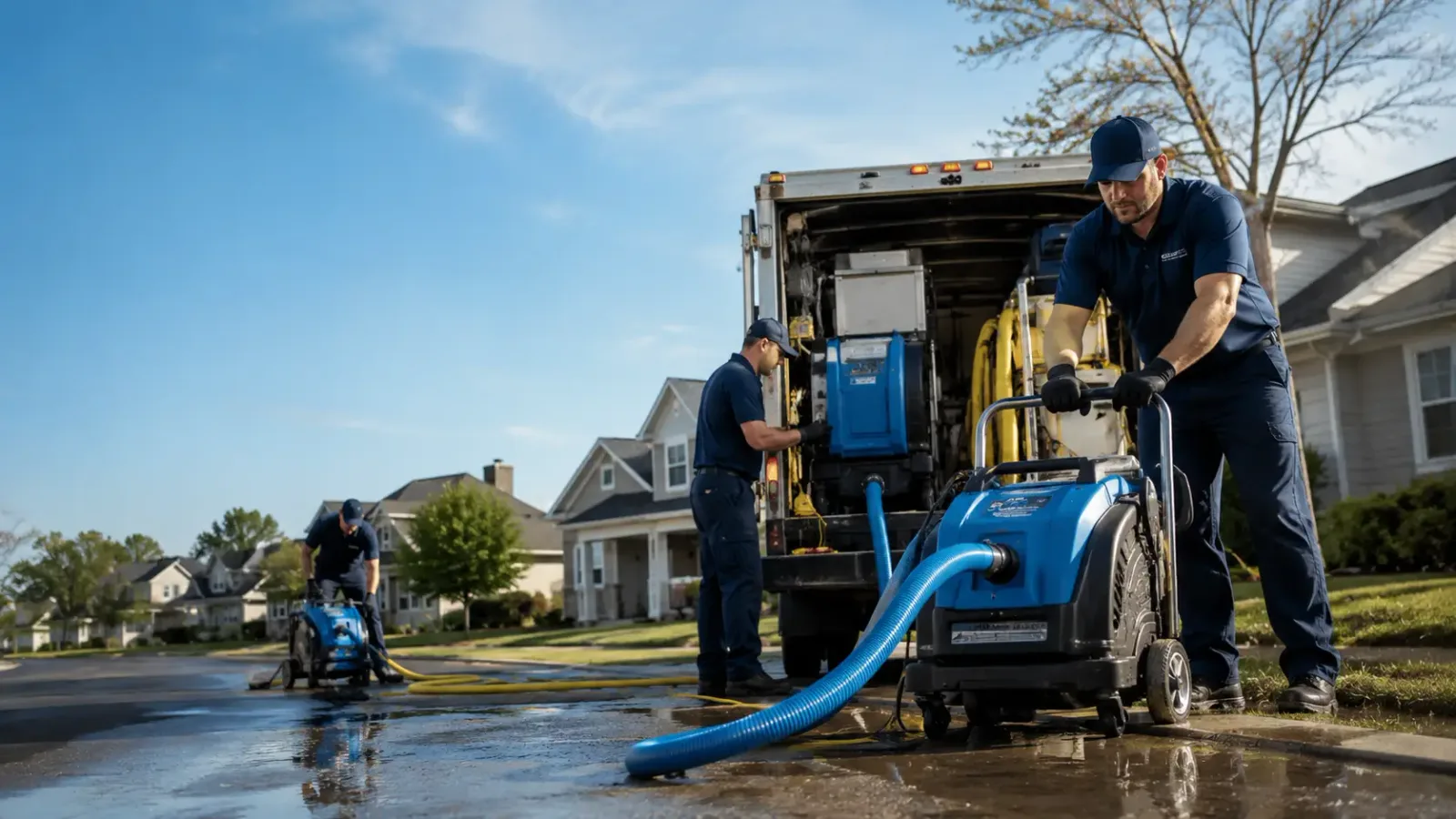 Flood Damage Cleanup in Big Bay, MI